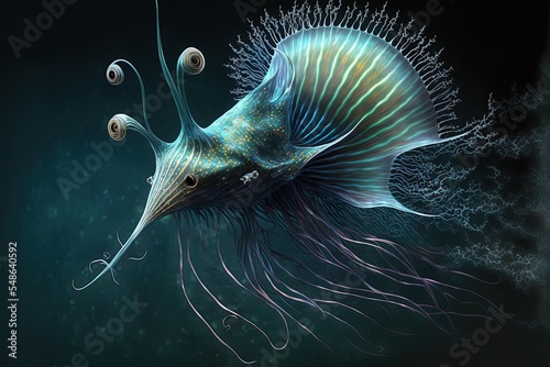 Illustration Of Sea Creature
