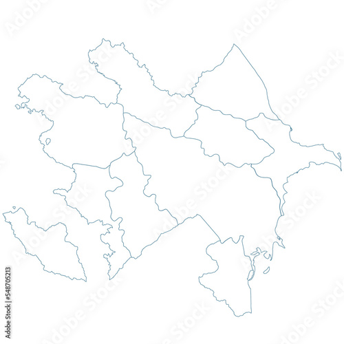 Azerbaijan map country