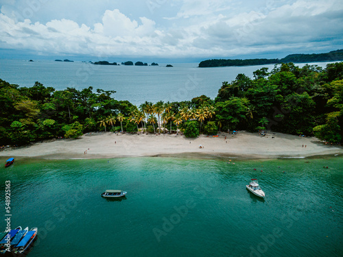 gamez island in the gulf of chiriqui - panama