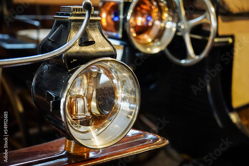 old automobile's light