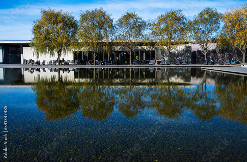 Reflection Pool in Clark Art Institute