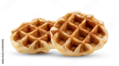 Waffles isolated on transparent png