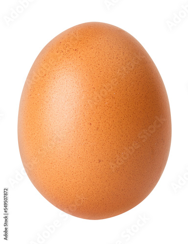 Brown egg isolated png