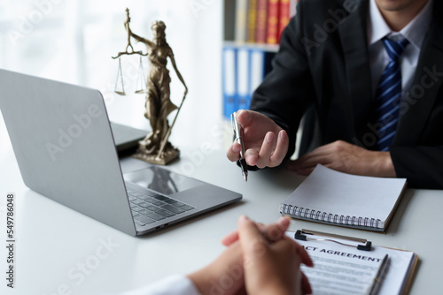 Lawyer explain the law and the outcome of the litigation, in detail the various contractual clauses in the law and the loopholes that help the client win the case.