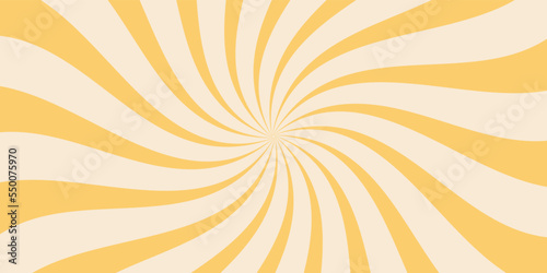 Vector set of swirling ridial backgrounds. spiral, sunburst, spinning rays patterns. Twisted and distorted vector texture in trendy retro groovy hippie 70s psychedelic style. Y2k aesthetic. 