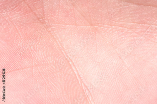 background of a pink skin texture. Healthy skin. Macro photo of skin cells.