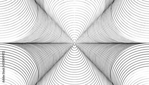Abstract creative lines background. Minimal monochrome stripe texture. Trendy black lines pattern background.