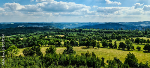 Czeskie górskie krajobrazy - Morawy