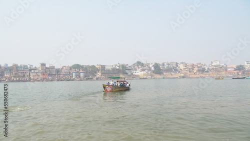 Dashashwamedh Ghat main ghat in Varanasi on the Ganga River in Uttar Pradesh.