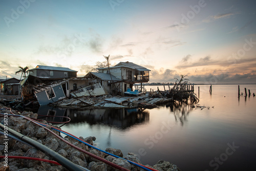 Destroyed home on Matlacha island. 