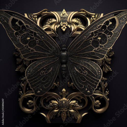 butterfly artdeco specimen