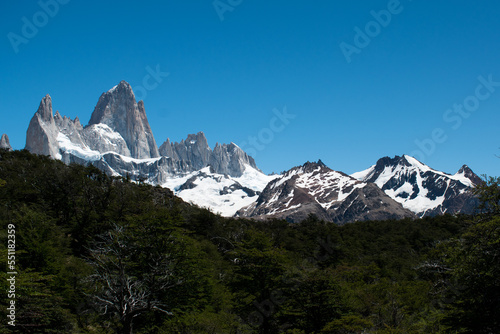 Mount Fitz Roy view patagonia