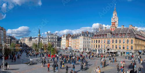 The main square of Lille