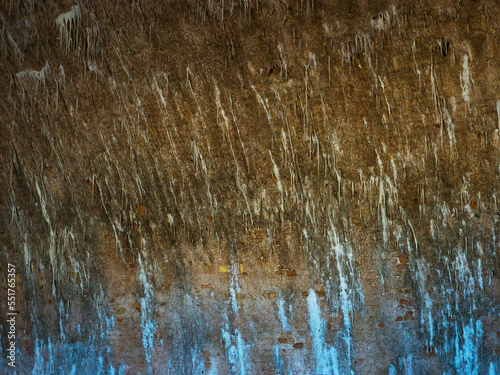stalagmites at a vault in sibeniks st. nikolas