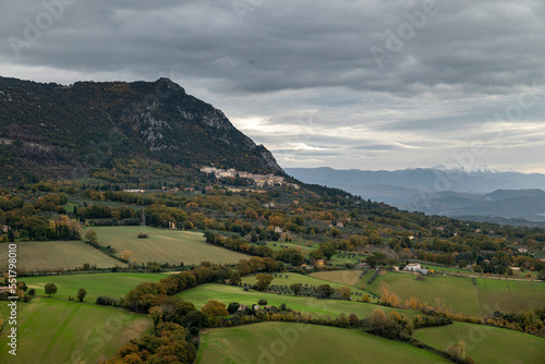 Cesi village above the city of Terni