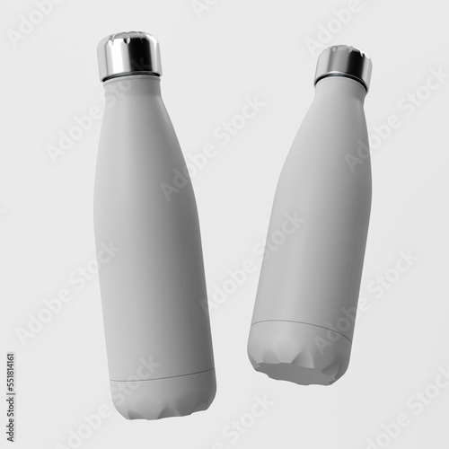 3d stainless steel water bottle