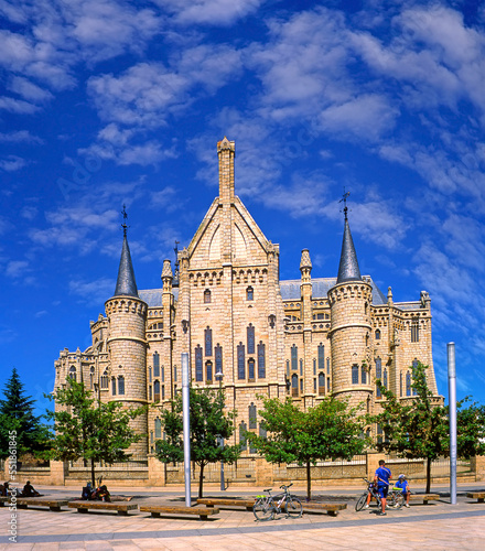 Episcopal Palace, Astorga, Pilgrim route to Santiago de Compostela, Spain, UNESCO World Heritage Site