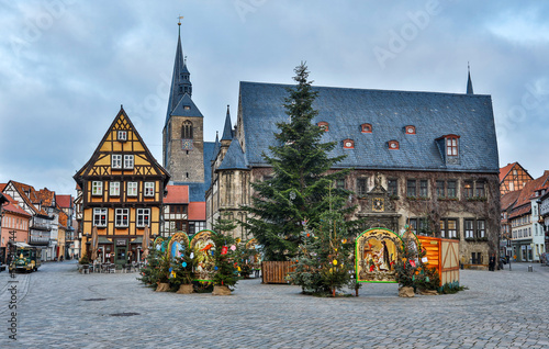 Bilder aus der historischen Fachwerkstadt Quedlinburg Harz