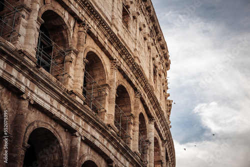 Rome, Italy- November 2022: The beautiful architecture of