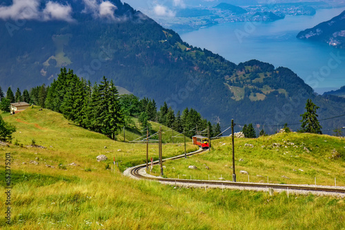 The Schynige Platte Railway is a mountain railway in the Bernese Highlands area of Switzerland