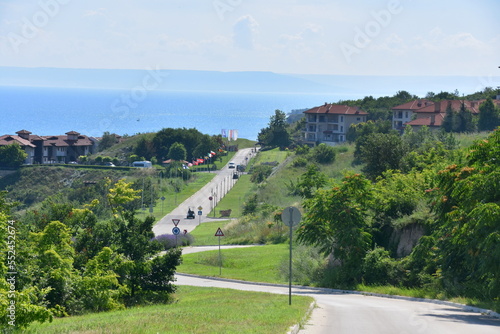 pole golfowe nad brzegiem Morza Czarnego w Bułgarii 
