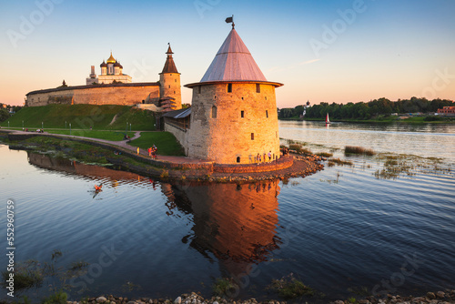 In the old town of Pskov