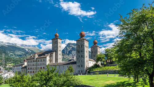 Stockalper Palace in Brig, Switzerland