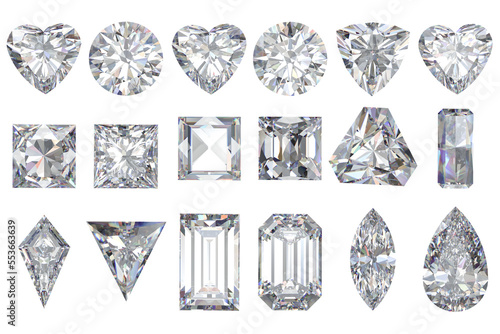 Easy to use popular diamonds popular jewelry, PNG format