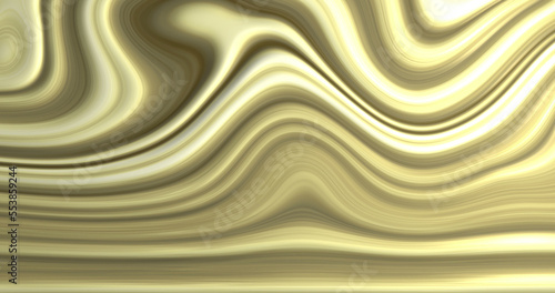 Image of yellow and gray liquid pattern moving on seamless loop