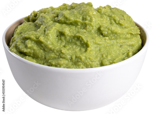 bowl with guacamole