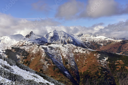 Tatry Zachodnie, Czerwone Wierchy, góry, TPN, zima, śnieg,