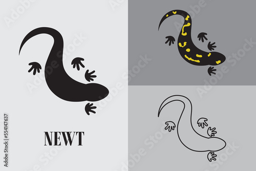 newt logo design