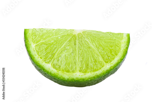 lime slice isolated on transparent png