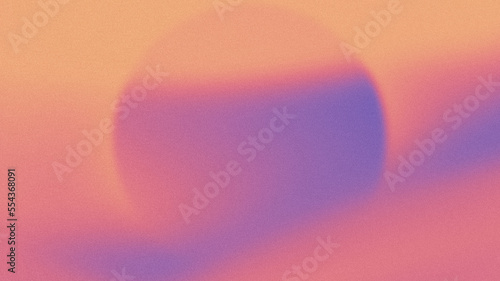 Purple orangel grainy gradient abstract poster, noise texture colored background, copy space