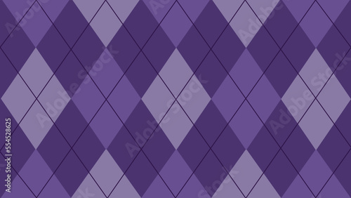 violet seamless geometric pattern argyle with stripes