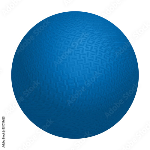 kickball blue color ball isolated png