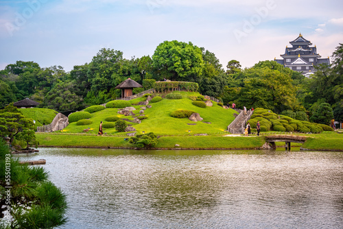 Okayama Korakuen Garden is considered one of the three great gardens of Japan