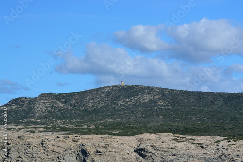 La torre Falcone vista d Punta Scoglietti