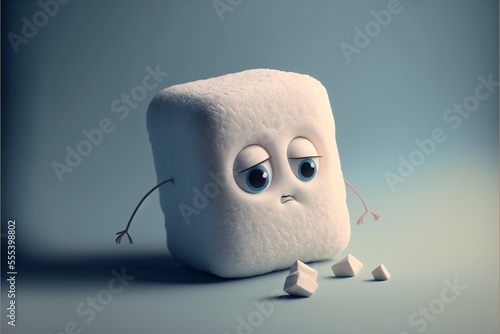 Personnage marshmallow mignon