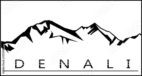 the icon or sticker for the world's largest mountain shadow