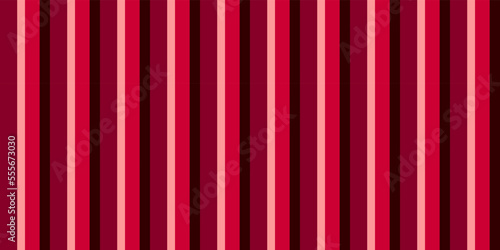 Striped Brown Red Burgundy pattern texture. Seamless Vector stripe pattern. Vertical parallel stripes. For Wallpaper wrapping fashion fabric. Red Textile swatch Abstract Colorful geometric background