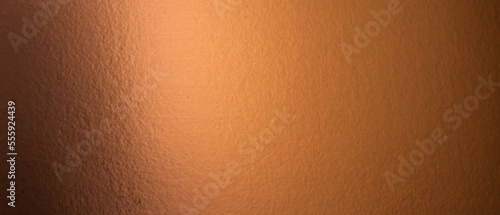 sheet metal painted a copper color. background or texture