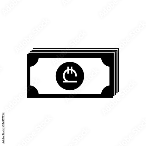 Georgia Currency Symbol, Georgian Lari Icon, GEL Sign. Vector Illustration