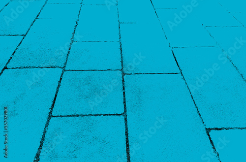 Niebieskie tło ściana kształty tekstura