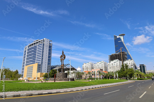 Jeddah, Saudi Arabia. 26 Dec 2022 - cityscape photo for jeddah city at day 