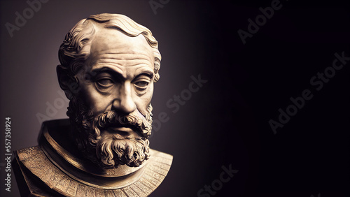 Illustration of the sculpture of Johannes Kepler. A German astronomer, mathematician, astrologer, and natural philosopher.