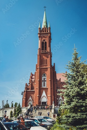 kościół katolicki w stylu gotyckim