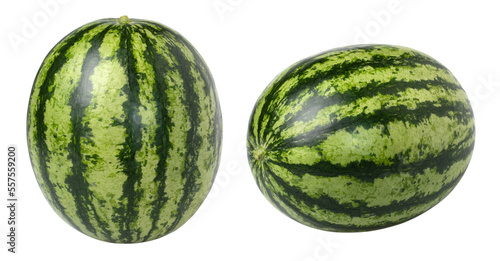 Watermelon isolated, Watermelon macro studio photo, transparent png, collection, PNG format, cut out