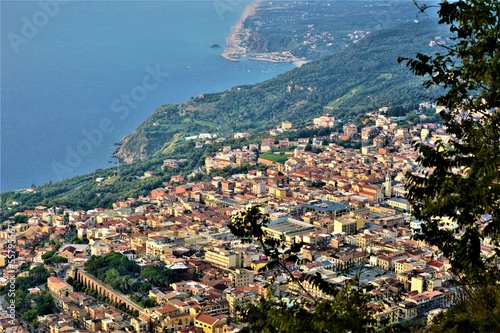 Vista sulla città di Palmi (RC) dal Monte Sant'Elia.