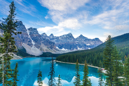 Moraine Lake in Canada's Banff National Park